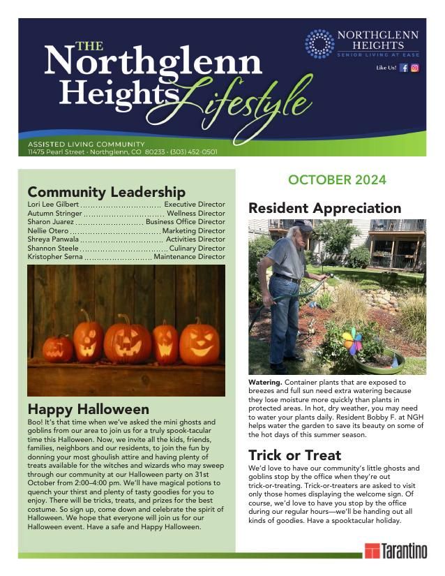 Assisted Living Current Newsletter