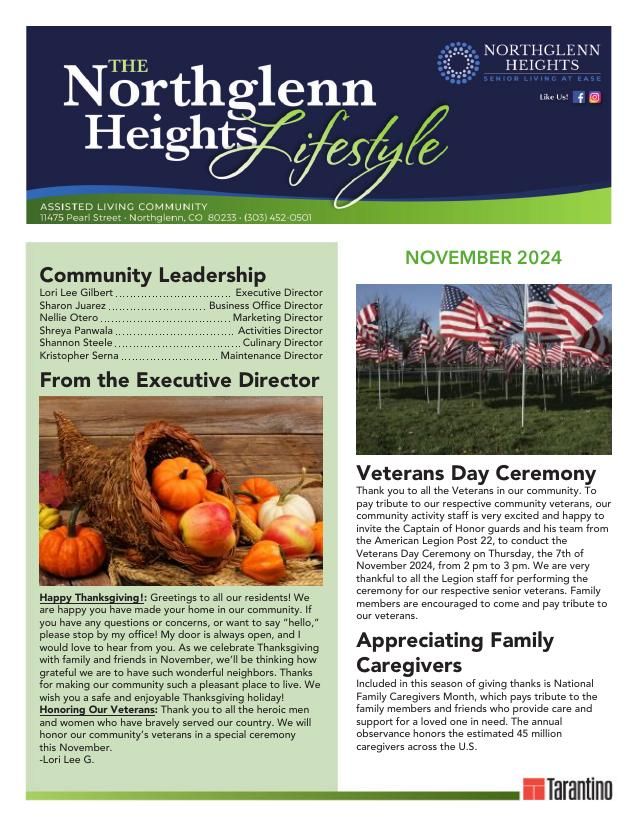 Assisted Living Current Newsletter